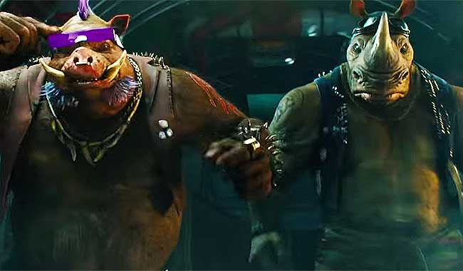 Bebop, Rocksteady Crash The Party In New ‘TMNT 2’ Trailer - Your Daily Dish