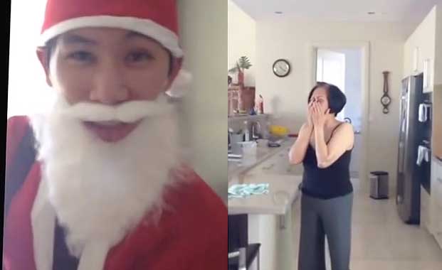 Son Surprises Mom For Christmas After Being Away For 4 Years Your