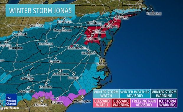 Winter Storm Jonas Brings Dangerous Weather To East Coast Your