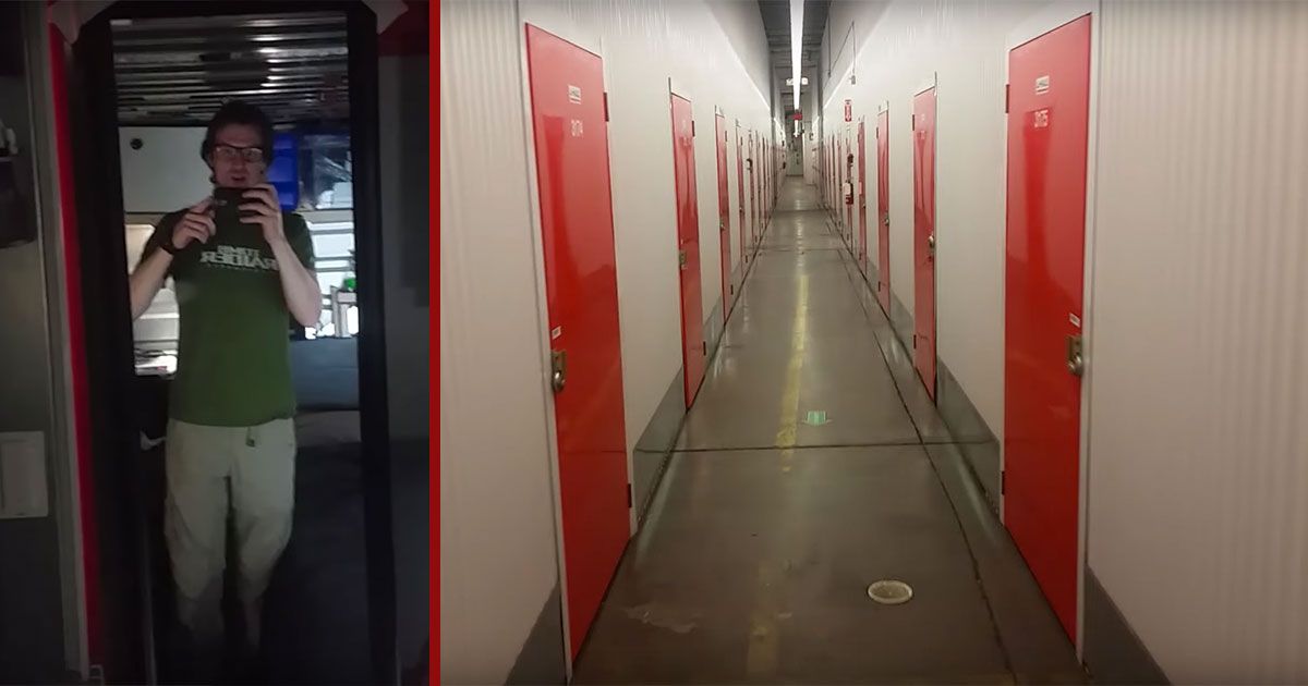 Storage Unit Living Is What YouTuber 007craft Did for Two Months