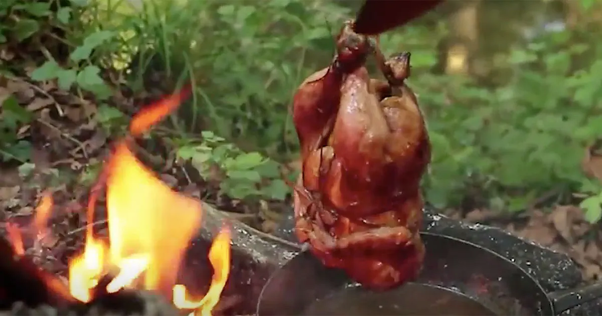 FireRoasted Chicken Chefs Use Primitive Techniques to